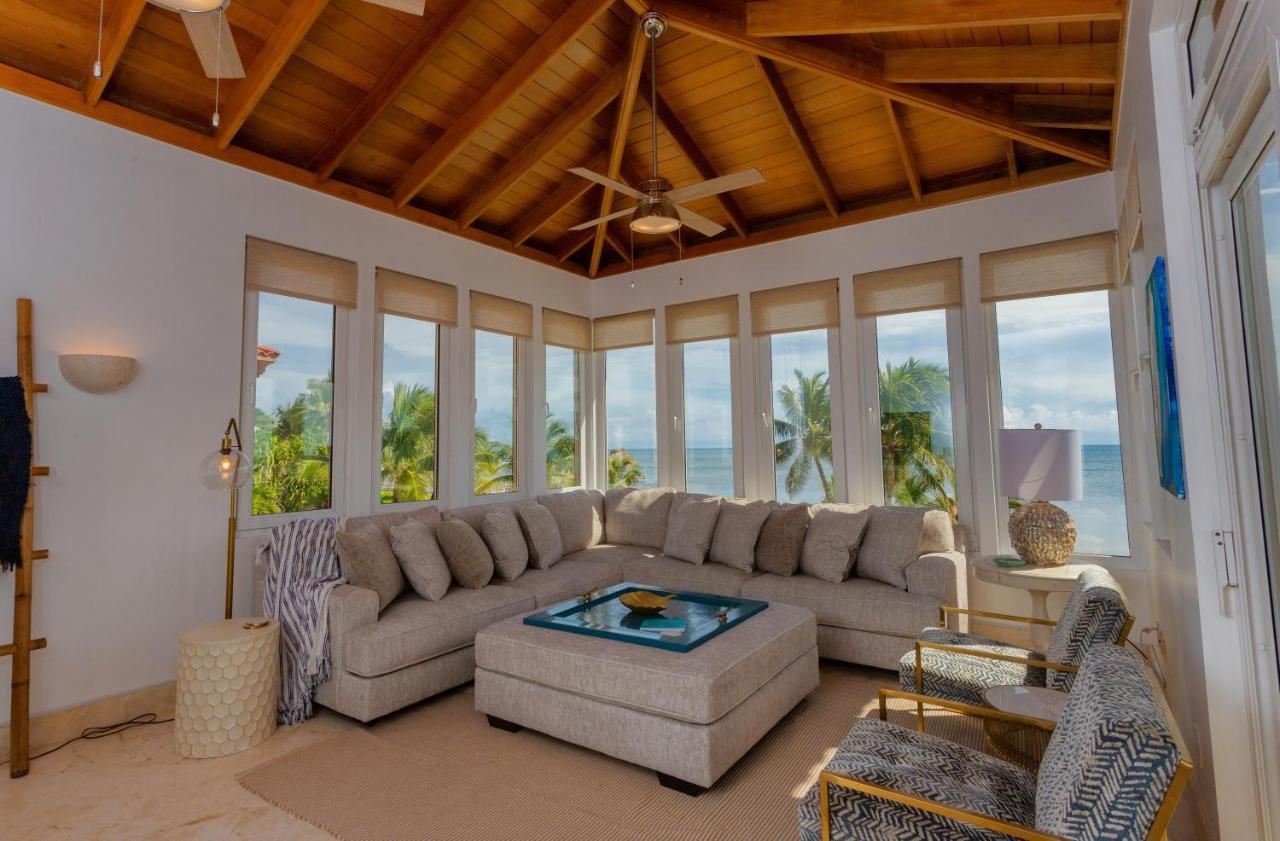 Belizean Cove Estates Luxury Beachfront Villa Сан-Педро Экстерьер фото