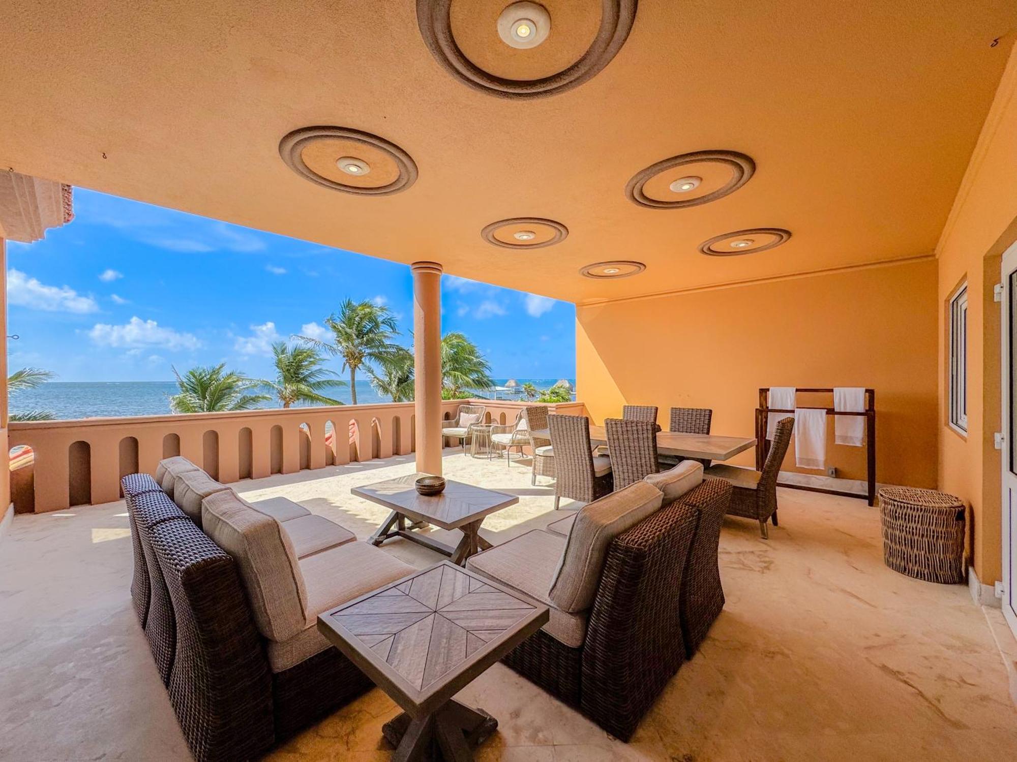 Belizean Cove Estates Luxury Beachfront Villa Сан-Педро Экстерьер фото